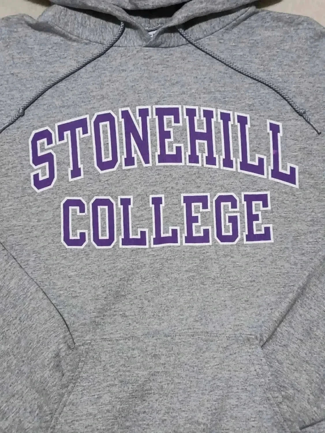 Grijze Champion Stonehill College hoodie Maat M – photo 3